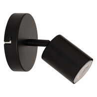 Candeeiro de parede VICO preto em metal