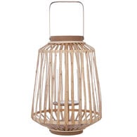 Lanterna decorativa em rattan natural,  Lanterna decorativa em rattan natural