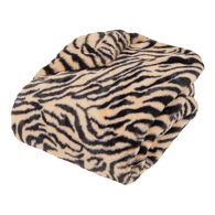 Manta LYNRA zebra em pelo 120x160cm,  Manta LYNRA zebra em pelo 120x160cm