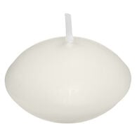 Conjunto de 6 velas flutuantes MANY brancas,  Conjunto de 6 velas flutuantes MANY brancas