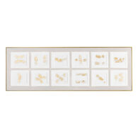 Quadro 3D CURTIS taupe 51,6x151,7cm