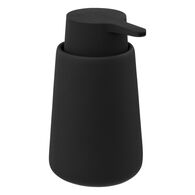 Frasco doseador wc COCON preto em cerâmica,  Frasco doseador wc COCON preto em cerâmica
