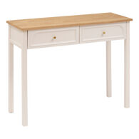 Consola MOHEA com 2 gavetas bege