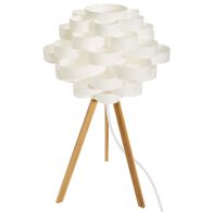 Candeeiro de Mesa Branco Lydia 57cm