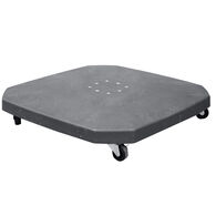 Base em betão para guarda-sós descentrados,  Base em betão para guarda-sós descentrados