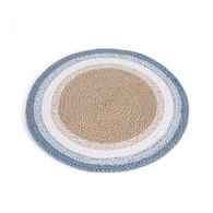 Individal de mesa SOLANGE azul 38cm