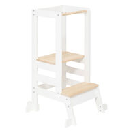 Banco observat&oacute;rio montessori LEA branco