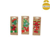 Gancho De Cabelo Decora&ccedil;&otilde;es Natal&iacute;cias