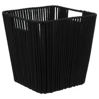 Cesto arruma&ccedil;&atilde;o wc preto