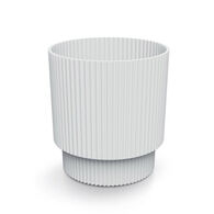 Vaso MILLY round branco 15cm