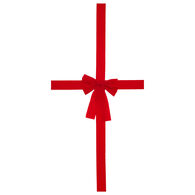 La&ccedil;o para porta vermelho