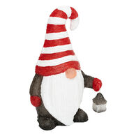 Figura de gnomo luminoso com LED solar 23x39,5cm