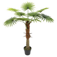 Vaso com palmeira verde 134cm,  Vaso com palmeira verde 134cm