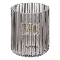 Copo wc GLASS cinza em vidro