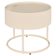 Mesa de apoio JUNA bege 40,5cm