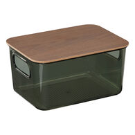 Caixa com tampa LYCIA verde 8L