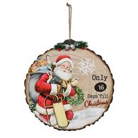 Calendário do advento forma de tronco 29cm