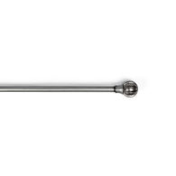 Kit var&atilde;o extens&iacute;vel prateado 210-380cm