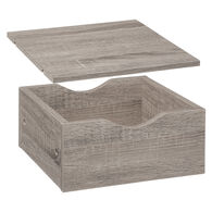 Gaveta e prateleira MIXMODUL cinza