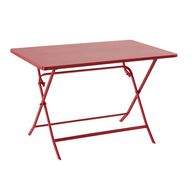 Mesa dobr&aacute;vel retangular GREENSBORO groselha