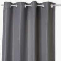 Cortina opaca ELENA cinza 140x260cm