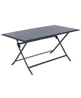 Mesa dobr&aacute;vel AZUA cinza graphite