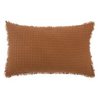 Almofada THE FLORAL waffle terracota 30x50cm,  Almofada THE FLORAL waffle terracota 30x50cm