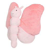 Peluche em forma de borboleta FORET ENCHANTEE rosa 5x29x37cm