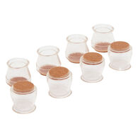 P&eacute;s protetores para cadeiras x8 unidades