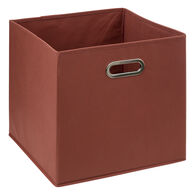 Caixa de arrumação terracota 31x31cm,  Caixa de arrumação terracota 31x31cm