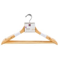 Conjunto de 8 cabides em madeira,  Conjunto de 8 cabides em madeira