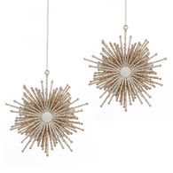 Conjunto de 2 pendurantes forma estrela