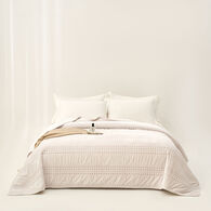 Edredão IVREA bege em veludo 220x240cm,  Edredão IVREA bege em veludo 220x240cm