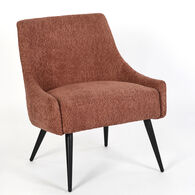 Poltrona ARIEL em tecido rosa