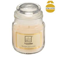 Vela perfumada em copo vidro,  Vela perfumada em copo vidro