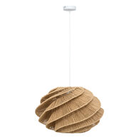 Candeeiro de teto OZAN bege 54,5cm