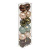 Conjunto de 12 bolas para decoração árvore 4cm,  Conjunto de 12 bolas para decoração árvore 4cm