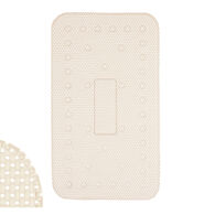 Tapete wc antiderrapante bege 40x69cm,  Tapete wc antiderrapante bege 40x69cm