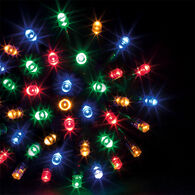 S&eacute;rie luminosa de natal multicolor 200 leds 20m