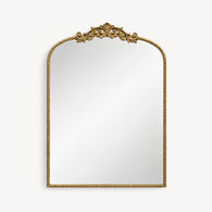 Espelho de parede MONA dourado 90cm
