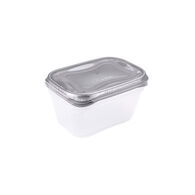 Conjunto de 3 caixas PRACTIF cinza 1,2l