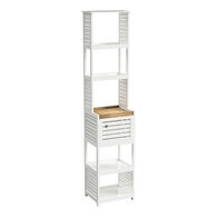 M&oacute;vel alto wc com 1 porta RIO branco