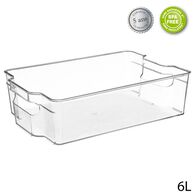 Caixa de arrumação transparente  6l,  Caixa de arrumação transparente  6l