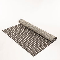 Tapete trançado cinza 120x170cm