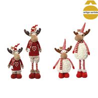 Figura natalícia vermelha 80cm