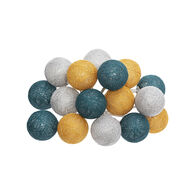 Grinalda luminosa com 16 bolas led