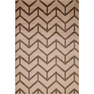 Tapete LENE bege e castanho 80x150cm