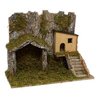 Cabana para pres&eacute;pio com escadas 35cm