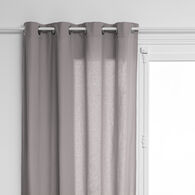 Cortina ANJALI cinza claro 135x240cm