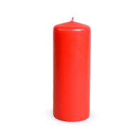 Vela PILAR basic vermelha 19cm